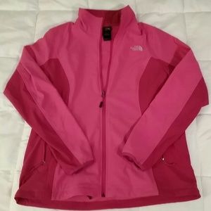 The North Face hot pink jacket XL